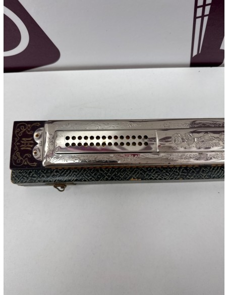 8-8-78789-2-Armonica M Hohner Marine Band Echo Tremolo 