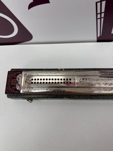 8-8-78789-5-Armonica M Hohner Marine Band Echo Tremolo 
