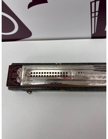 8-8-78789-5-Armonica M Hohner Marine Band Echo Tremolo 