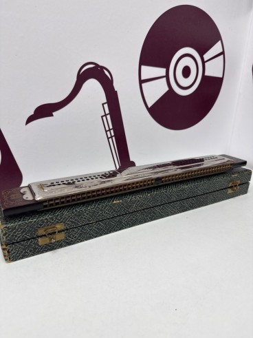 8-8-78789-7-Armonica M Hohner Marine Band Echo Tremolo 