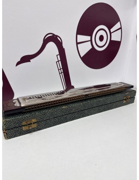 8-8-78789-7-Armonica M Hohner Marine Band Echo Tremolo 
