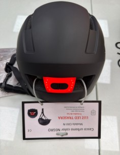 6-6-169710-1-Casco Ciclismo Casco Urbano CAV-N Talla L Negro SIN USO