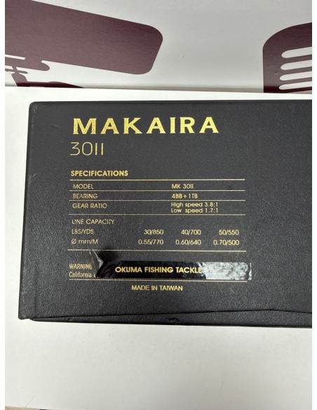 8-8-78818-5-Carrete pesca Makaira 30II Okuma