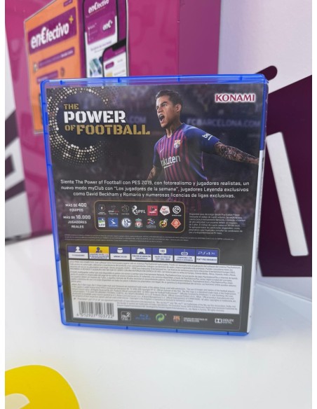9-9-78265-3-Videojuego PS4 Pes 2019