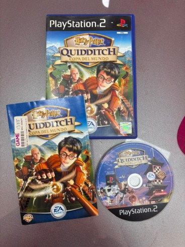 7-7-88284-1-Videojuego PS2 Harry Potter Quidditch Copa de mundo 