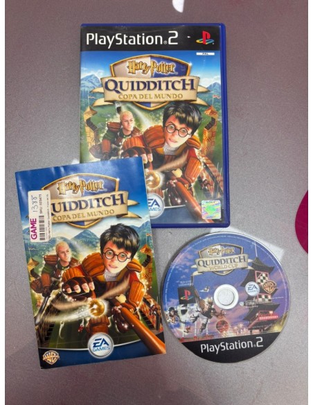 7-7-88284-1-Videojuego PS2 Harry Potter Quidditch Copa de mundo 