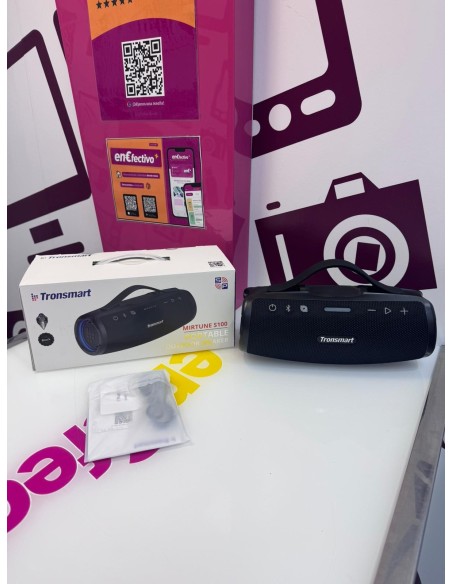 9-9-78334-1-Altavoz Portatil Bluetooth Tronsmart Mirtune S100 (sin Uso)