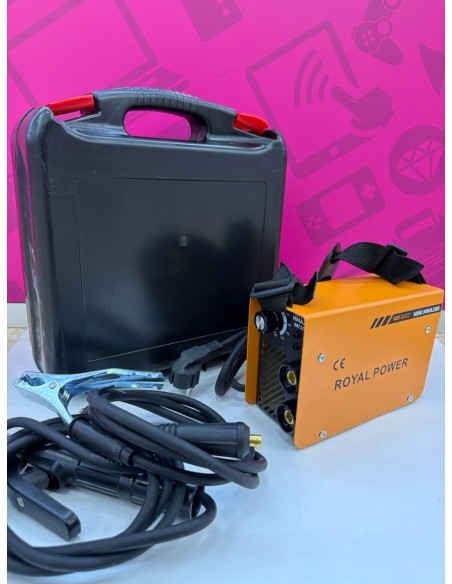 1-1-274412-1-Equipo Soldadura Inverter Royal Power Mini MMA200