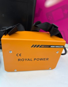 1-1-274412-1-Equipo Soldadura Inverter Royal Power Mini MMA200 2