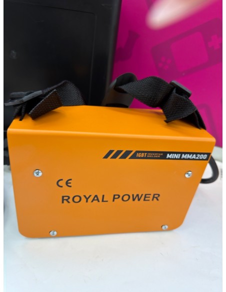 1-1-274412-2-Equipo Soldadura Inverter Royal Power Mini MMA200