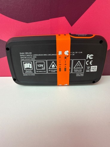 8-8-78859-3-Arrancador Baterias Osram OBSL300 12000mAh (Sin Uso)