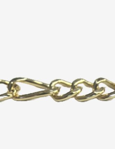 8-1-271859-1-Pulsera eslabones na de plata de ley 925 , baño oro 18K