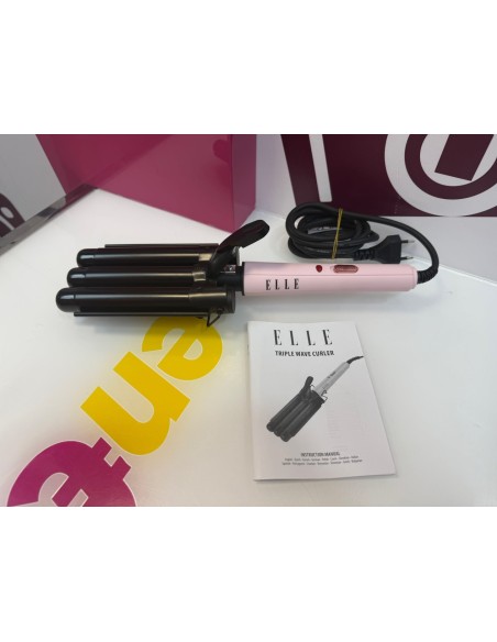 9-9-78371-2-Rizador Pelo Triple Wave Curler Elle 
