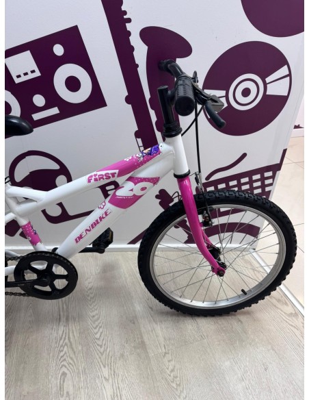 9-9-78381-6-Bicicleta Nino denbike blanca y rosada 20
