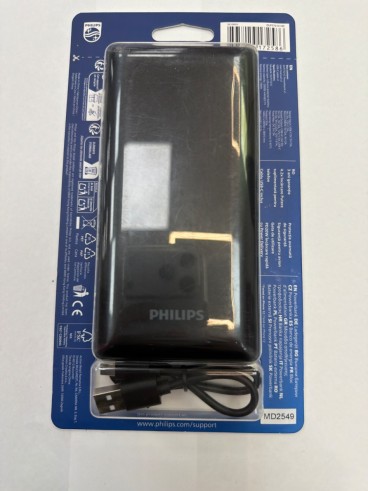 1-1-273672-1-Bateria Portatil Philips 20000mAh (Nuevo)