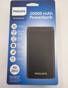 1-1-273672-1-Bateria Portatil Philips 20000mAh (Nuevo) 2
