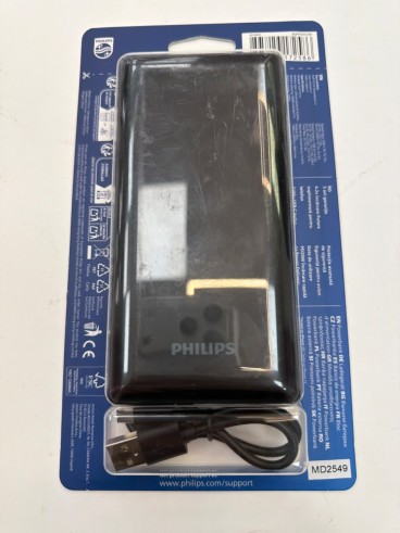 1-1-273645-1-Bateria Portatil Philips Powerbank 20000mAh (Nuevo)