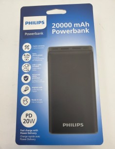 1-1-273645-1-Bateria Portatil Philips Powerbank 20000mAh (Nuevo) 2