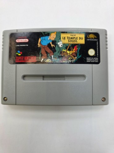1-1-274891-1-Videojuego NES Tintin le temple du soleil