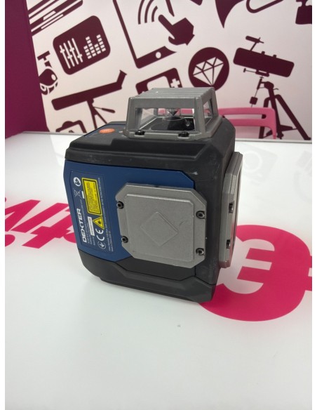 6-6-169245-3-Nivel Laser Autoestabilizante 3D (3 X 360º) DEXTER - Luz Verde 