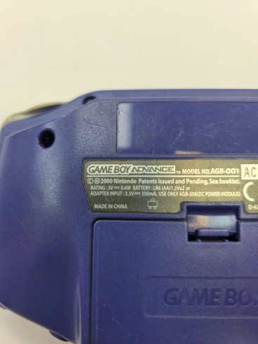 1-1-274894-3-Consola Gameboy Advanced Azul AGB-001