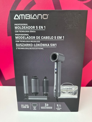 8-8-78130-3-Secador Pelo Ambiano Moldeador 5 en 1 (Sin Uso)
