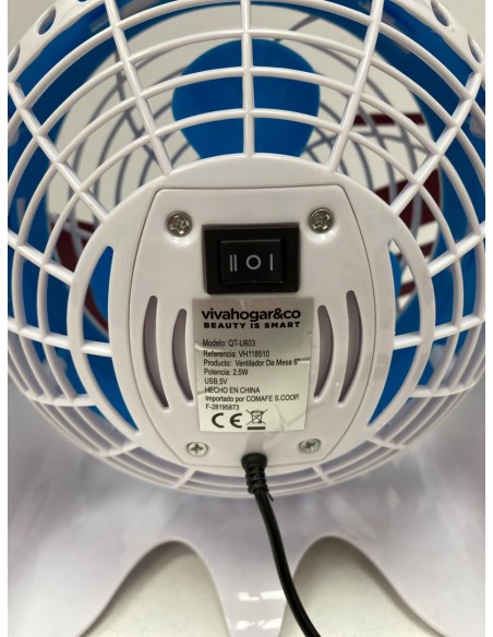 8-8-79005-3-Ventilador VivaHogarco (por USB) 2.5W