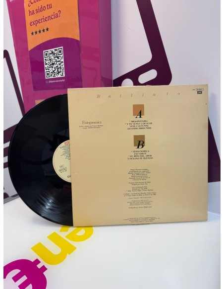 9-9-78485-2-Coleccionismo musical battiato fisiognomica 