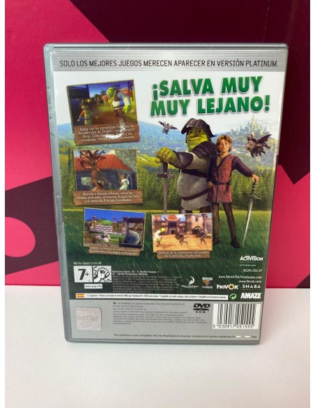 8-8-78953-2-Videojuego PS2 Shrek Tercero