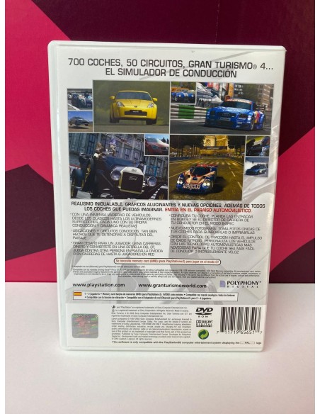 8-8-78954-2-Videojuego PS2 Gran Turismo 4