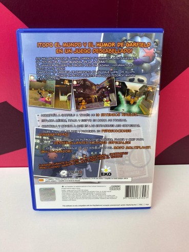 8-8-78956-2-Videojuego PS2 Garfield: Lasagna World Tour
