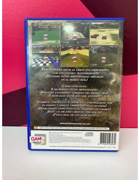 8-8-78958-2-Videojuego PS2 RC Toy Machines