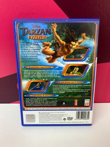 8-8-78963-2-Videojuego PS2 Disney Tarzan Freeride