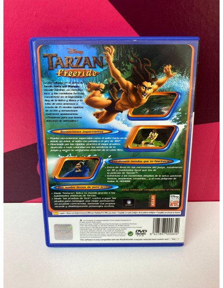 8-8-78963-2-Videojuego PS2 Disney Tarzan Freeride