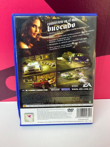 8-8-78964-2-Videojuego PS2 Need For Speed Most Wanted 