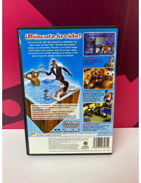 8-8-78965-2-Videojuego PS2 Los Sims
