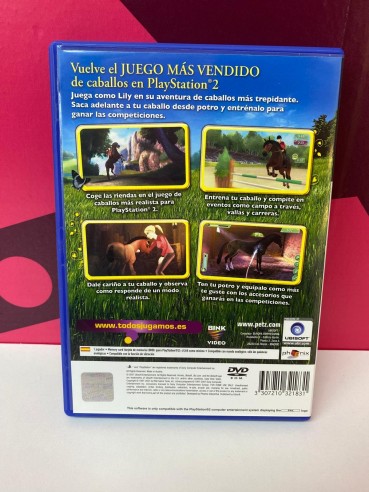 8-8-78967-2-Videojuego PS2 Horsez : El valle del rancho
