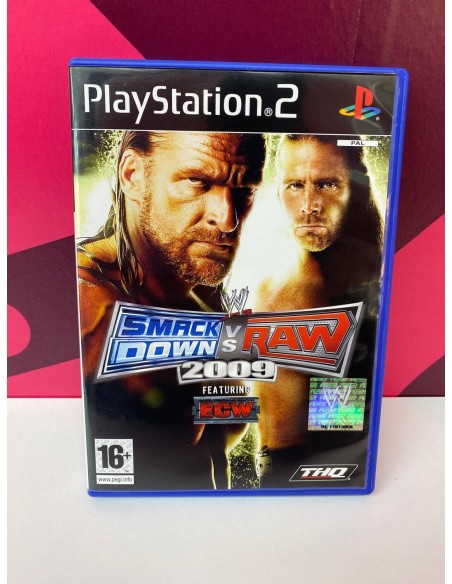 8-8-78969-1-Videojuego PS2 SmackDown vs Raw 2009