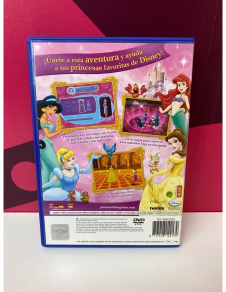 8-8-78972-2-Videojuego PS2 Disney Princesas : Un viaje encantado