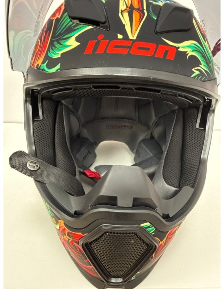 8-8-79052-3-Casco Integral Icon Omnicrux Talla S 55-56cm (Sin Uso)