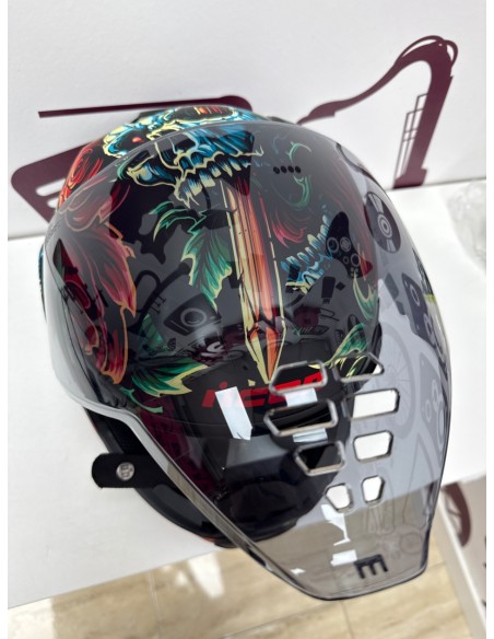 8-8-79052-4-Casco Integral Icon Omnicrux Talla S 55-56cm (Sin Uso)