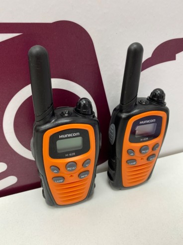 8-8-79026-1-Walkie Talkie HUNICOM H-628 2 Unidades (A PILAS)