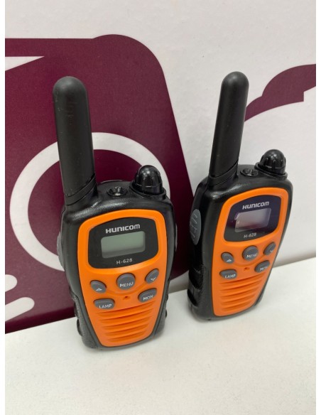 8-8-79026-1-Walkie Talkie HUNICOM H-628 2 Unidades (A PILAS)