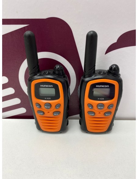 8-8-79026-3-Walkie Talkie HUNICOM H-628 2 Unidades (A PILAS)