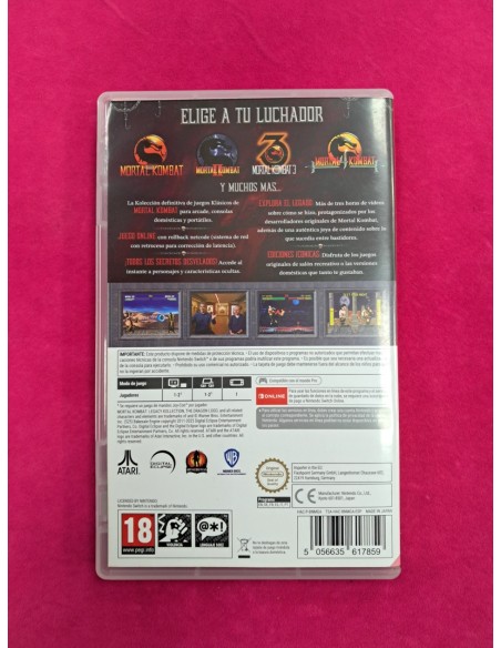 6-6-170116-3-Videojuego Nintendo Switch Mortal kombat legacy kollection