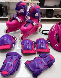 6-6-170134-1-Patines oxelo 28-30 casco proteccion 