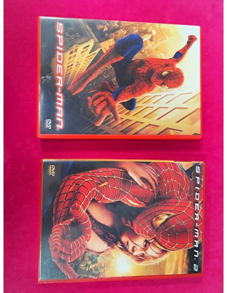 6-6-170167-2-CD, vinilos y casetes dvd spiderman 1 y 2