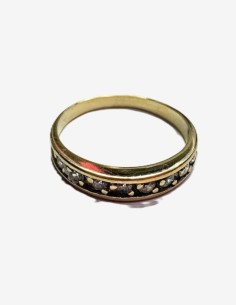 8-1-269831-1-Anillo tipo tiara de oro amarillo 18K, T 17