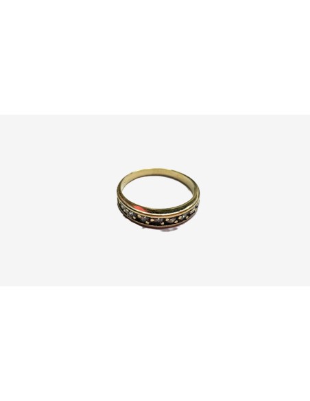 8-1-269831-1-Anillo tipo tiara de oro amarillo 18K, T 17