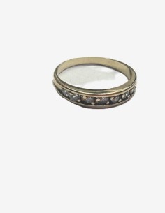 8-1-269831-1-Anillo tipo tiara de oro amarillo 18K, T 17 2